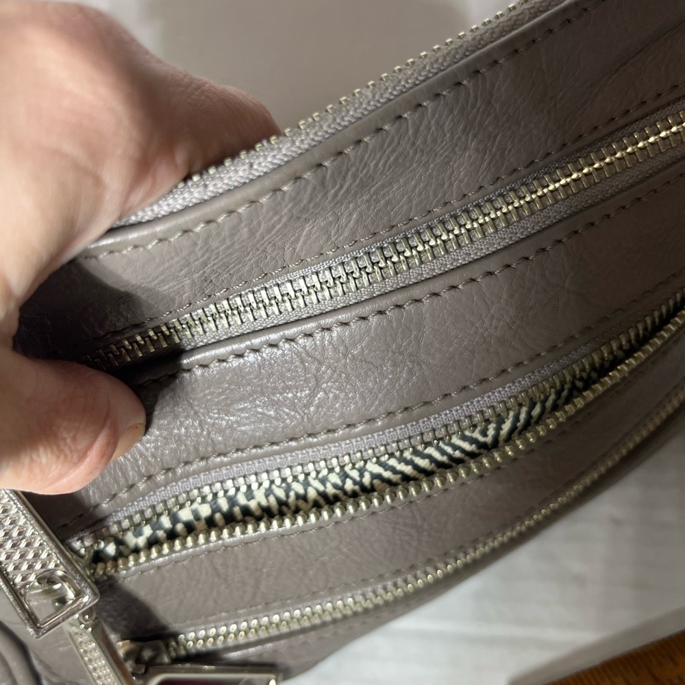 Rebecca Minkoff Mini Crossbody Bag Gray - Picture 9 of 12
